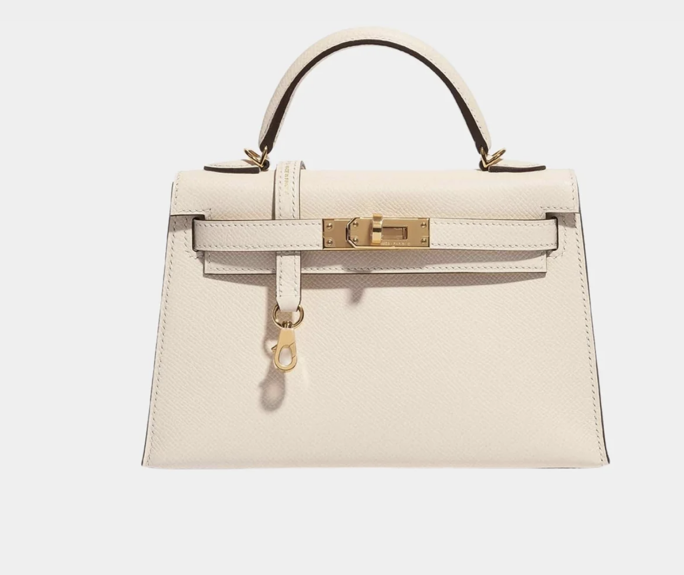 HERMÈS Mini Kelly Nata Epsom GHW - Authenticated luxury bag from CLUTCH Dubai